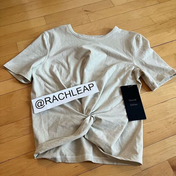 Lululemon Crescent T-Shirt Spark size 4 - Picture 4 of 6